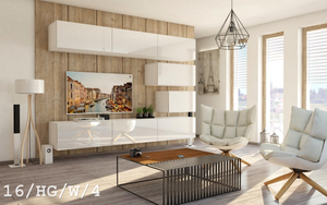 Details zu Moderne Wohnwand FUTURE 16 Hochglanz TV-Schrank LED Beleuchtung Möbel Wohnzimmer Details zu Moderne Wohnwand FUTURE 16 Hochglanz TV-Schrank LED Beleuchtung Möbel Wohnzimmer