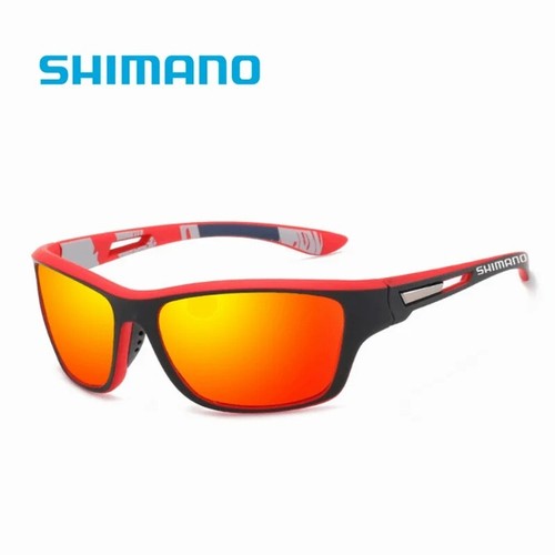 Shimano Sunglasses Polarized Men Fishing Spectacles Driving Cycling Sport Glass - Picture 13 of 30