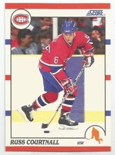 RUSS COURTNALL 1990-91 SCORE CARD MINT CONDITION