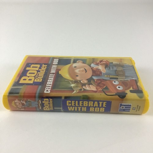 Bob the Builder VHS Tape Celebrate With Bob Mini Adventures Bonus Vintage 2002 - Picture 3 of 7