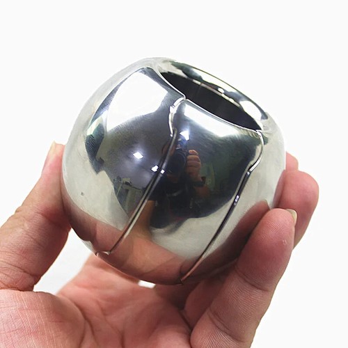 Colgantes de acero inoxidable de 20 tamaños camillas de bola cubierta de huevo ejercicio sujeción - Imagen 19 de 22
