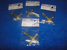 New Wilton Shining Cross Cake Decoration & Party Favor, 4 packages, 3.75"