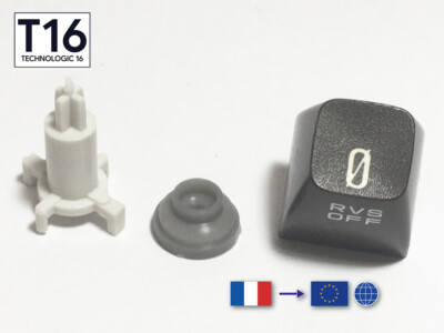 Commodore 64   1 Touche Clavier+Piston+Membrane 1 Key+Plunger+Rubber dome Qwerty