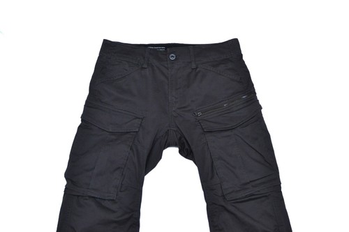 Pantalones cargo gris recto G-Star Rovic cremallera 3D para hombre talla 31/30 - Imagen 2 de 8