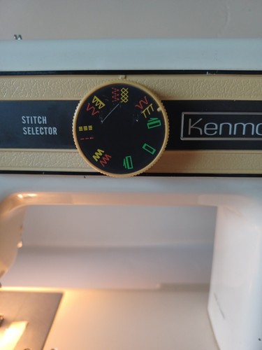 Kenmore Sears 10 Stitch Model 385 1249280 Sewing Machine W/Pedal & Cable! Tested - Picture 7 of 15