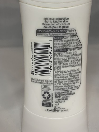 6 Pack Dove Advanced Care Antiperspirant Women’s Deodorant Stick Lavender Scent - Picture 4 of 5