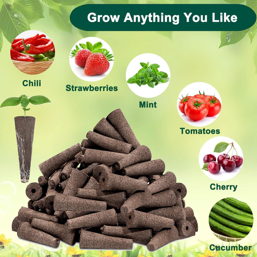 50 Pack Grow Sponges Seed Pods Kit for Aerogarden, Plant Seed Starters Sponges C - Picture 5 of 12