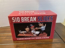 Sid Bream Bobble head Autographed “ The Slide”