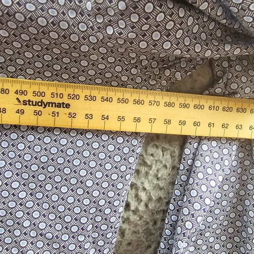 Van Heusen Mens Shirt Size XL Black White Blue Long Sleeve Collared Button-Up - Picture 5 of 14