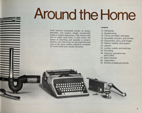 Vintage 1977 Reader's Digest FIX-IT-YOURSELF MANUAL DIY Repair Clean + Maintain - Picture 6 of 16
