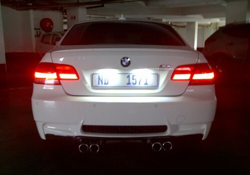 2x White 6000K LED License Plate Lights Lamp For BMW E60 E61 E70 E71 E82 E84 E88 - Picture 17 of 22