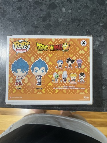 Vegeta And Goku Baseball Pop 2 Pack - RARE! - Picture 3 of 5