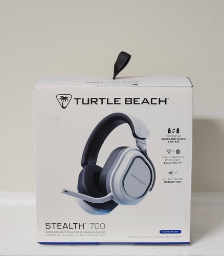 Casque gaming Turtle Beach Stealth 700 Gen 3 pour PlayStation - Blanc - NEUF