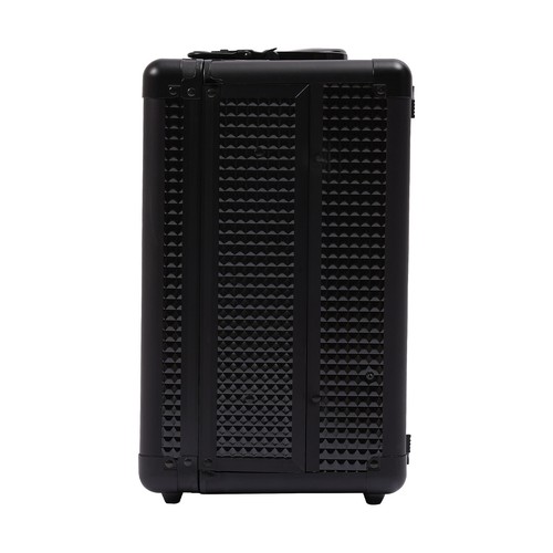 Aluminum Alloy Pro Barber Case Black Clipper Trimmer Storage Carry Case - Picture 12 of 17