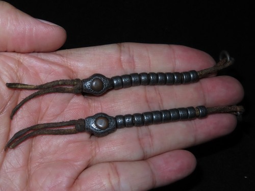 Nepal Tibet Buddhist Sky Iron Galsang Flower Mala Prayer Beads Counters (e6) - Picture 7 of 7