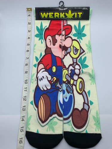 Unisex Printed Long Men Socks Cool 3d Crazy Prints Funny Trend Novelty Design - Picture 91 of 134