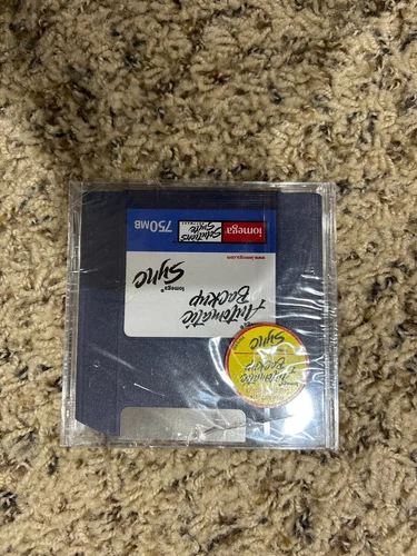 Iomega Sync 750 Mb Automatic Backup Zip Disk FACTORY SEALED NEW