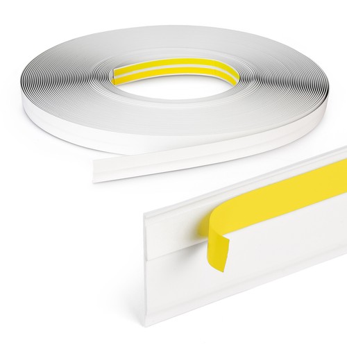 FENSTERLEISTEN 5-150m Weiß Kunststoffleiste Flachleiste Fenster Knickwinkel PVC - Bild 14 von 18