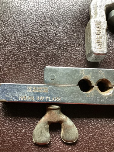 Imperial Eastman 195-FC Flaring Tool 3/16" to 5/8" 45 Degree Flare - Picture 2 of 7