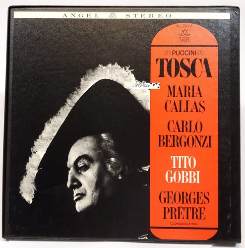 Puccini Tosca Maria Callas Carlo Bergonzi Tittio Gobbi Vinyl Record Box Set - Picture 2 of 3