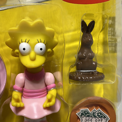 シンプソンズplaymatesサンデーベストグランパス NEW Playmates The Simpsons SUNDAY BEST LISA Figure World of
