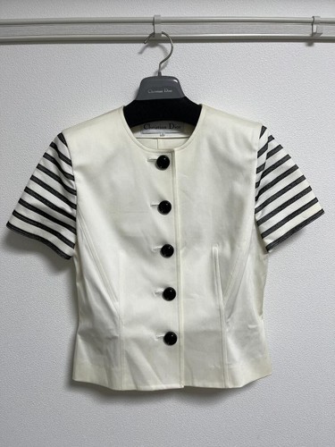 Genuine Christian Dior Women's Short Sleeve Jacket Size US8 - Picture 2 of 16