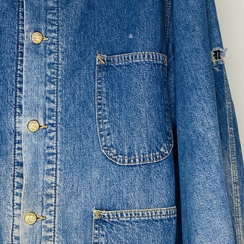 Chaqueta de mezclilla forrada con manta SEARS FIELDMASTER EE. UU. XL - Imagen 5 de 16