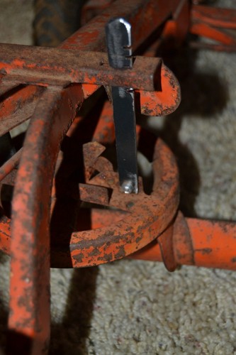 Vintage Dopeke Adams Motor Grader Diesel, Orange - Picture 10 of 12