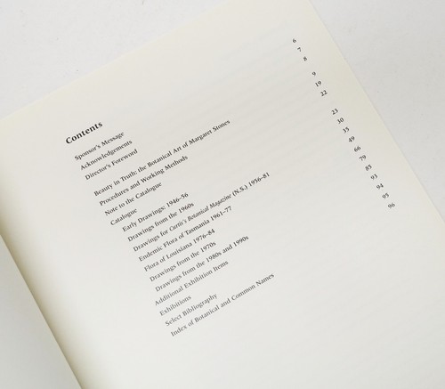 Beauty In Truth The Botanical Art Of Margaret Stones Irena Zdanowicz NGV 1996 PB - Picture 5 of 10