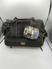 CLC Custom Leathercraft 15” Large Traytote Tool Bag 12 Pockets # 1139