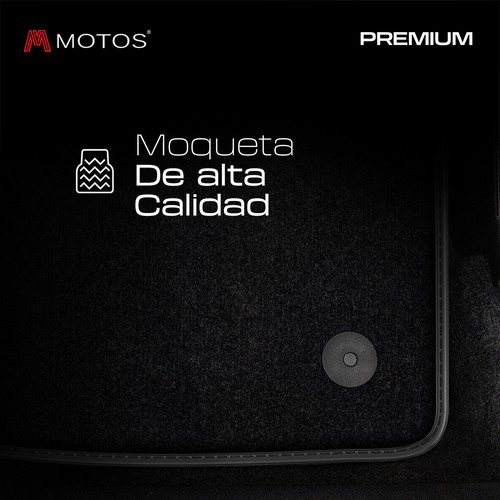JE06-1 1ud Alfombrilla Velour Premium Cuero Rojo-Azul para Jeep Grand Cherokee I - Imagen 2 de 8