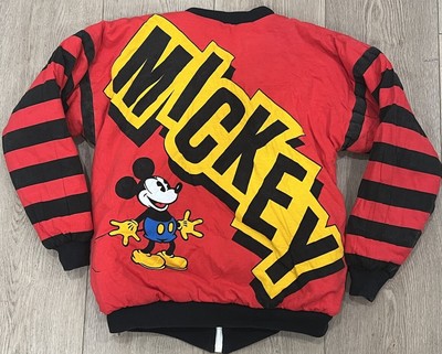 Vintage Disney 80s Mickey & Co AOP Reversible Jacket Men