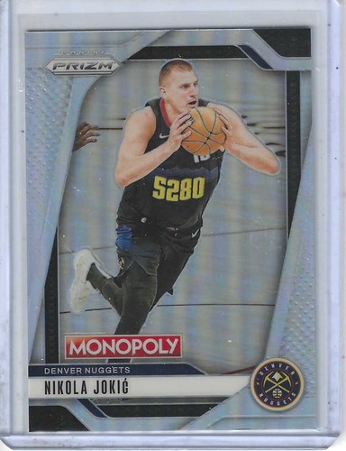 2024-25 Panini Prizm Monopoly Nikola Jokic Silver Prizm #55 - Picture 1 of 2
