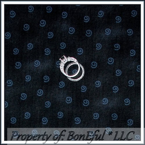 BonEful Fabric FQ Cotton Quilt Black Gray Swirl Harry Potter Small Calico Print - Picture 9 of 13