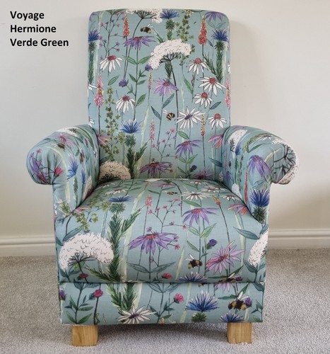 Kids Chair in Grey White Stars Fabric Children's Armchair Bedroom Nursery Small - Picture 19 of 24