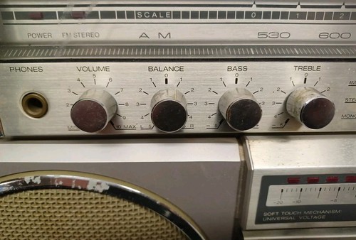 ANTENNA NON TESTATA Panasonic Metal RX-5150 Cassetta Boombox Accensione Spina Retrò - Foto 23 di 24