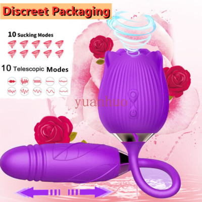 Thrusting-Sucking-Clitori-Nipple-Stimulator-Massager-Toy-Vibrator-Use-Lubricants