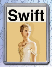 Taylor Swift Artist Signed Music Art Card 3/10