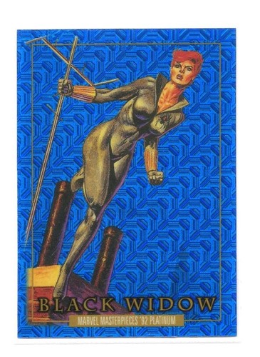 2024 UD Marvel Masterpieces '92 Platinum - CANVAS BLUE RAINBOW PURPLE LOOK PICK - Picture 52 of 142