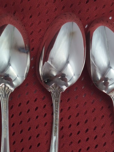 Towle Queen Elizabeth I 6 Sterling Silver Teaspoon Spoons 220 grams - Picture 8 of 12