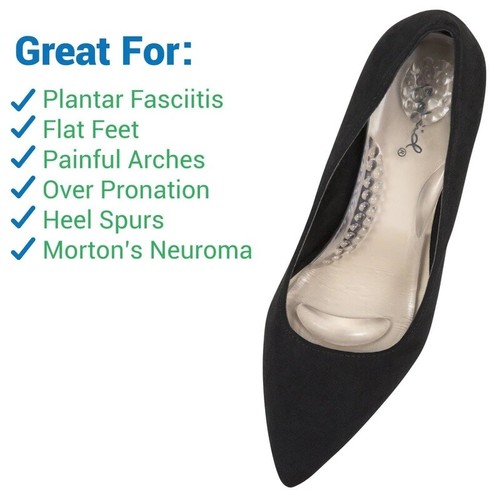 VIVE Gel High Heel Einlegesohlen 2er Pack 1 links & 1 rechts Einheitsgröße * MUST HAVE - Bild 2 von 7