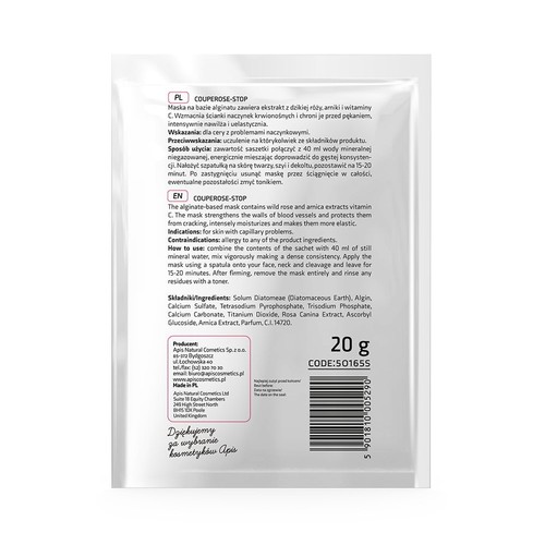 Apis Couperose Stop Toner Cream Algae Mask Serum Mask Concentrate Ultrasound Gel - Picture 17 of 19