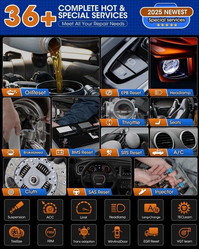 2025 NEW Autel Maxisys MK906 PRO Auto All System Diagnostic Scan Tool ECU Coding - Picture 6 of 20