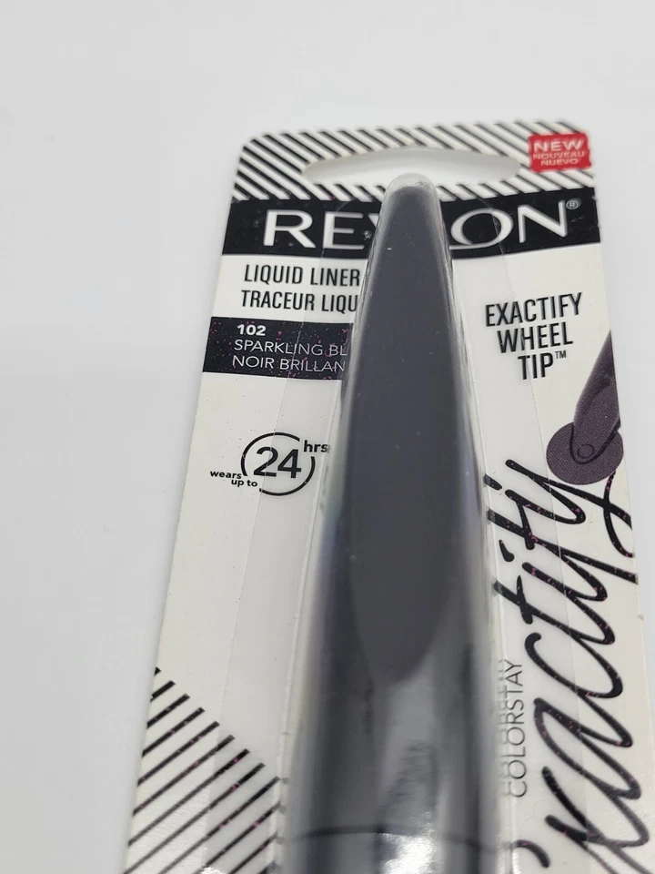 3 PACK REVLON COLORSTAY EXACTIFY LIQUID LINER 24 HR WEAR 102 SPARKLING BLACK - Image 3 of 4