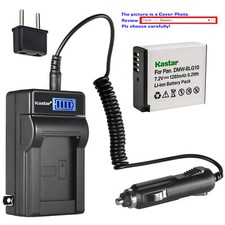 Kastar Battery LCD AC Charger for Leica BP-DC15 DC15 Leica D-Lux 7 D-Lux7 C-Lux