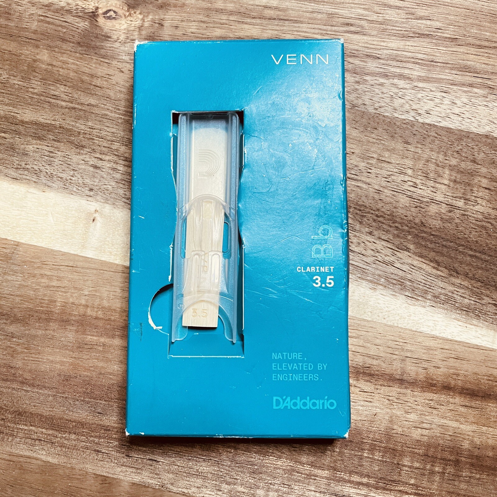 D'Addario Woodwinds D'Addario VENN G2 Bb Clarinet Reed 3.5