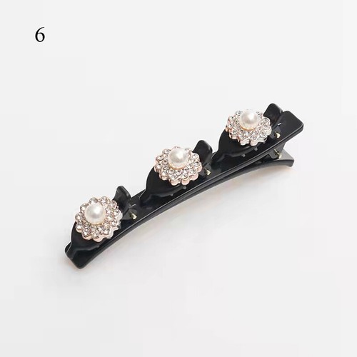 Fashion Hair Accessories Rhinestone Bangs Hair Clip DIY Shinning Ponytail Clip - Picture 5 of 24
