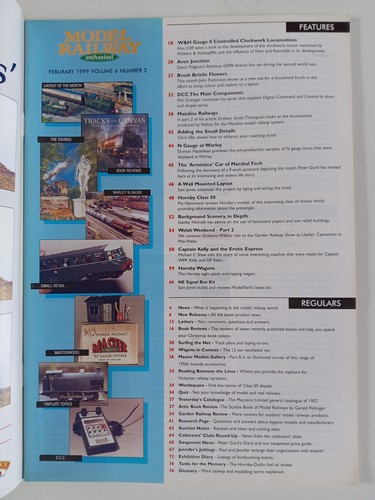 Model Railway Enthusiast Magazine April 1994 - March 1999 SELECT ISSUES - Picture 54 of 56