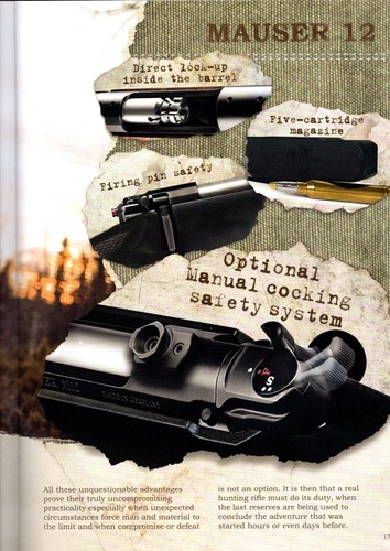 MAUSER RIFLES 2019 CATALOGUE (includes different TYPES within each Model. - Picture 9 of 12