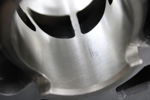 PICHET D'ALÉSAGE CYLINDRE MOTEUR OEM YAMAHA YZ125 2003 02-03 HAUT 54 MM économies BON ÉTAT